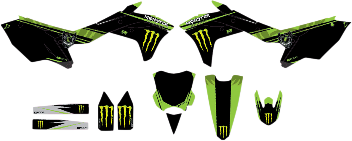 Complete Graphics Kit - Monster - 2-Door - Teryx