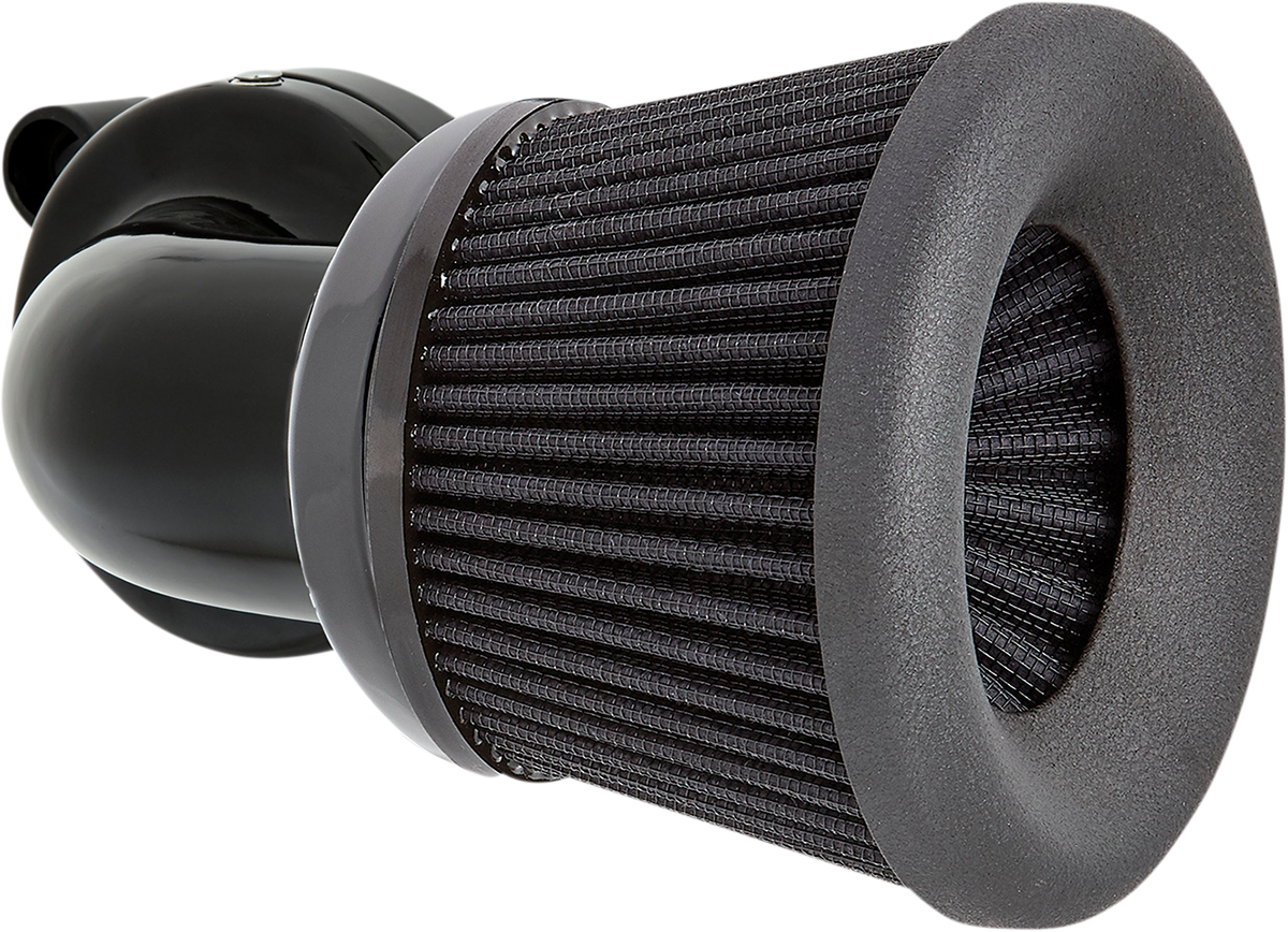Velocity 90° Air Cleaner Kit - Chrome