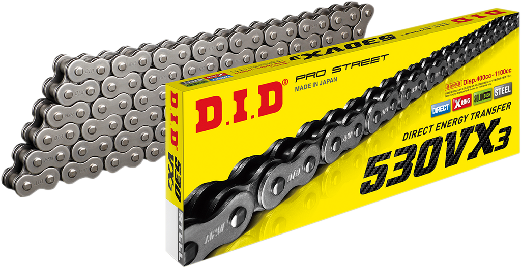 530 VX3 - Drive Chain - 112 Links - Natural
