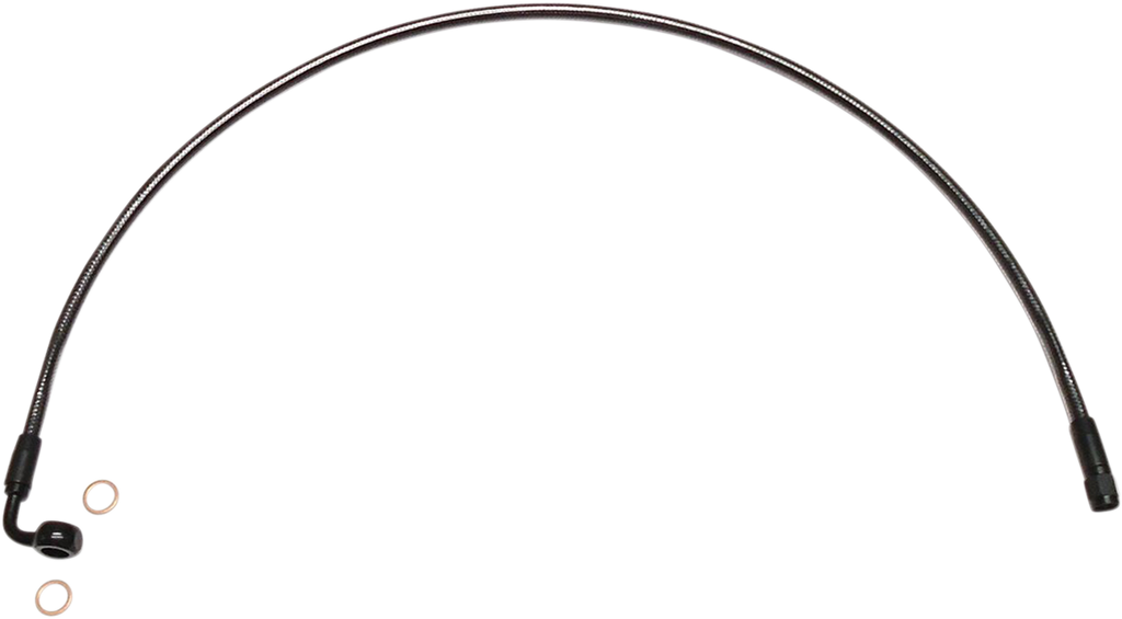 Brake Line - 12mm-90° - 26" - Black Pearl