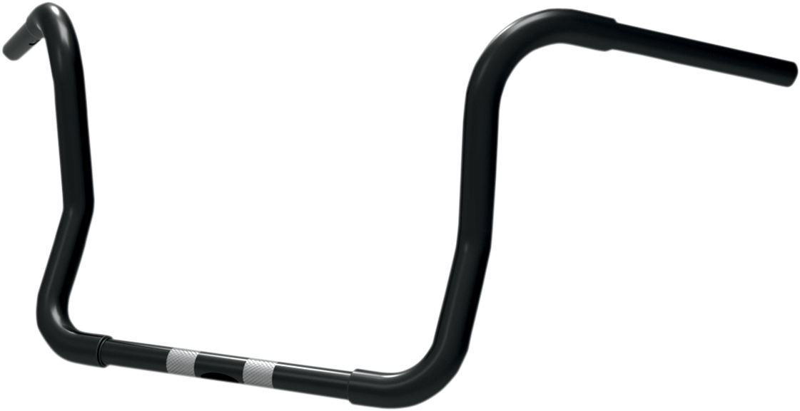 1-1/4" Fat Ape Hanger Handlebar - 16" - TBW - Black