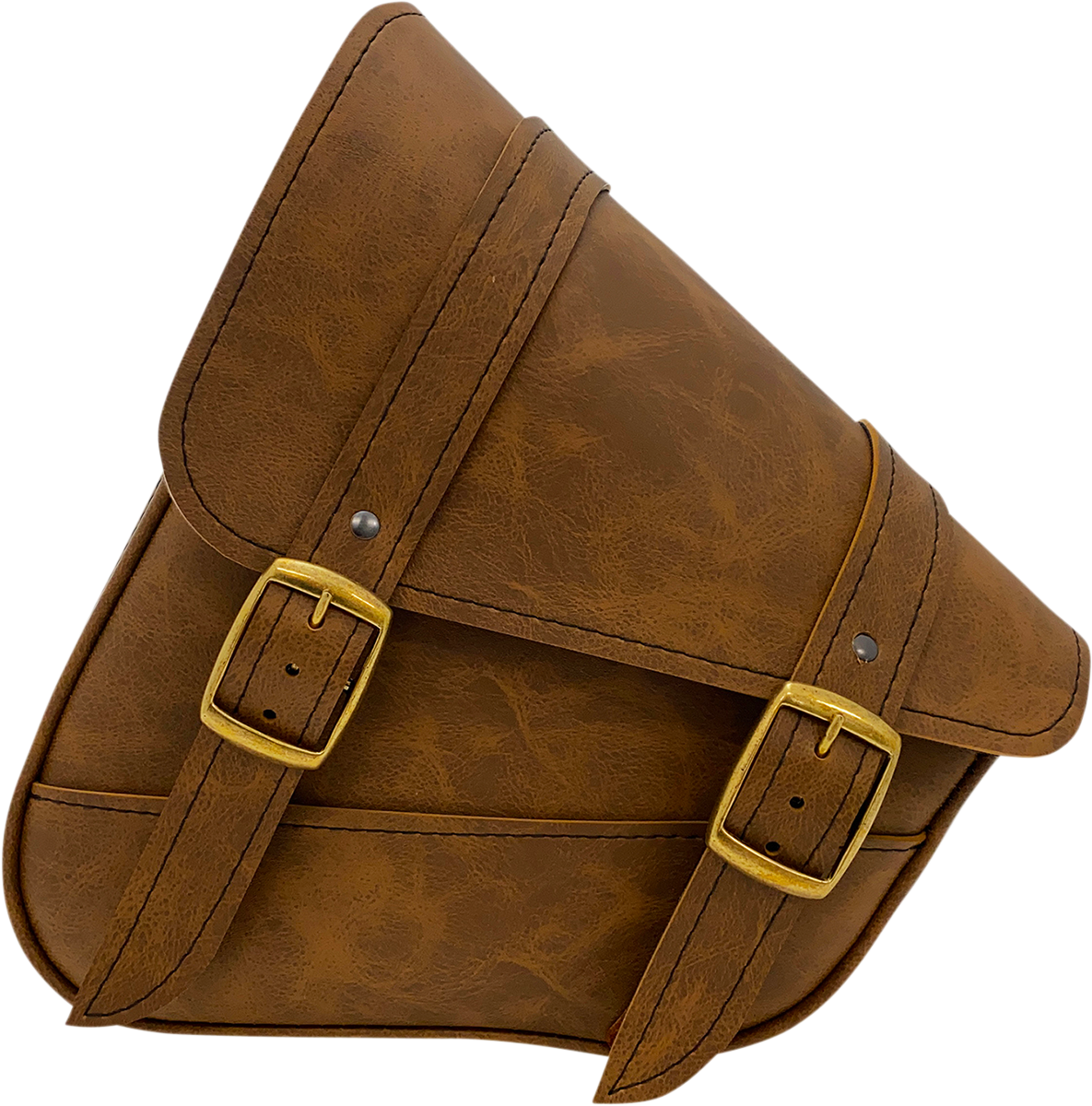 Softail Swing Arm Bag - Black - Triangulated