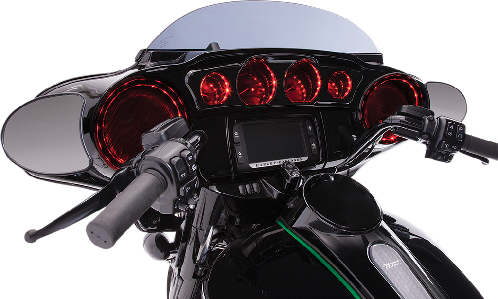 Grill - Speaker - LED - Chrome - FLH