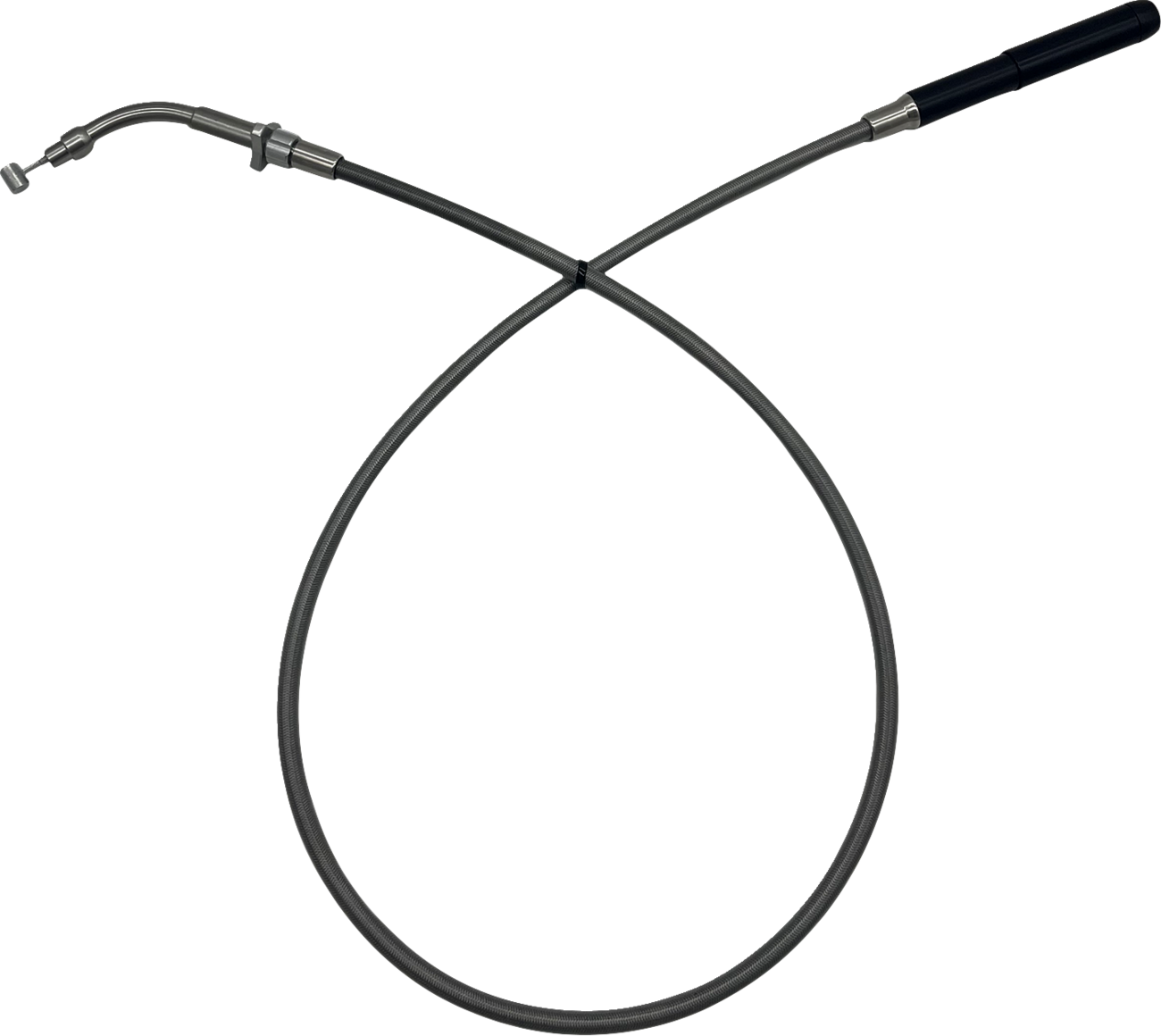 EZ Install Upper Clutch Cable - FLHX/FLTR SE - +10" - Black Vinyl