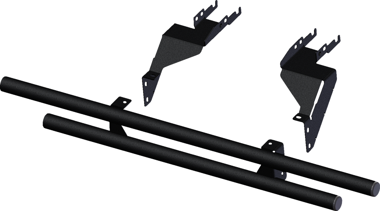 Rear Bumper - Black - Honda