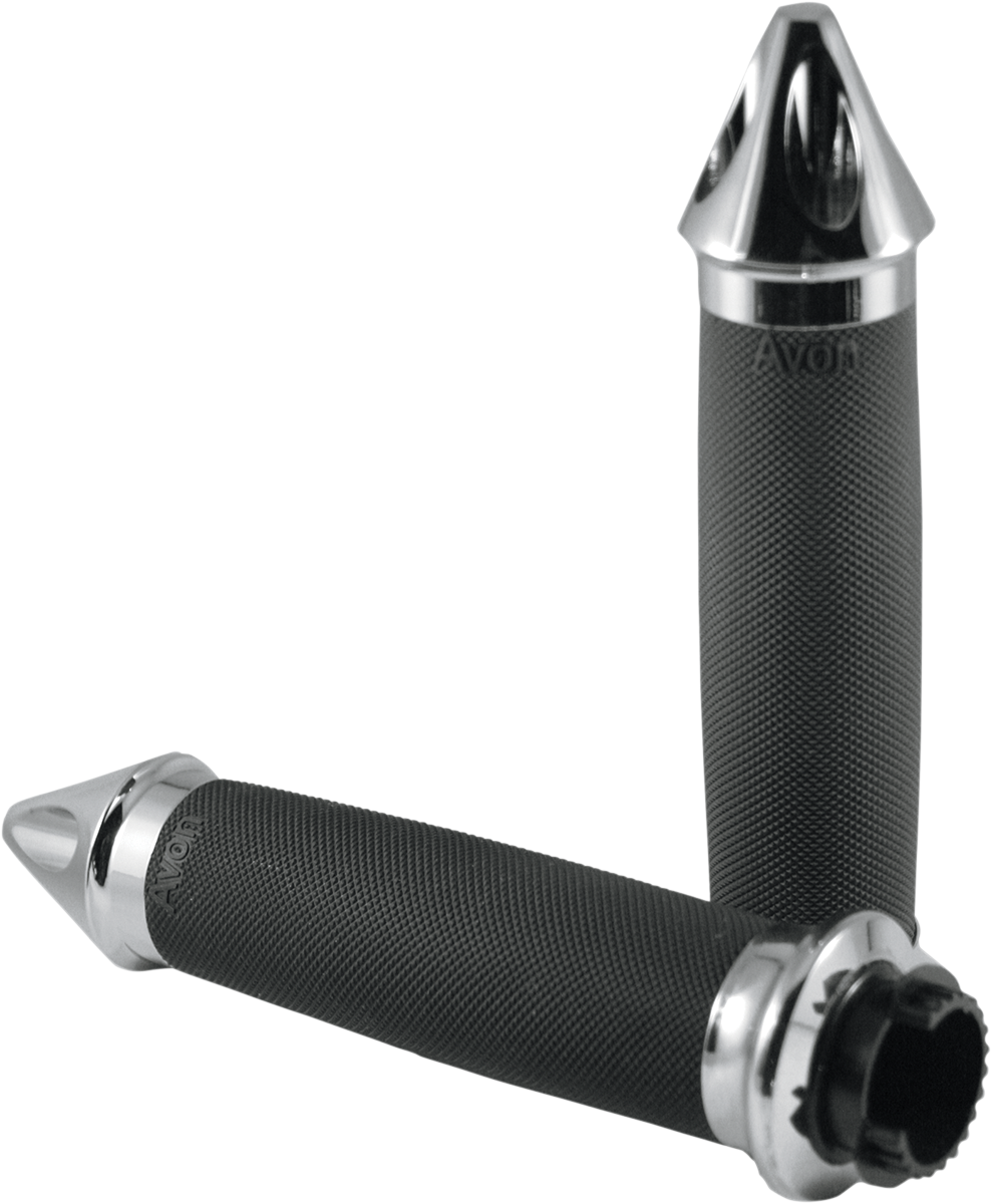 Custom Spike End Grips - Black