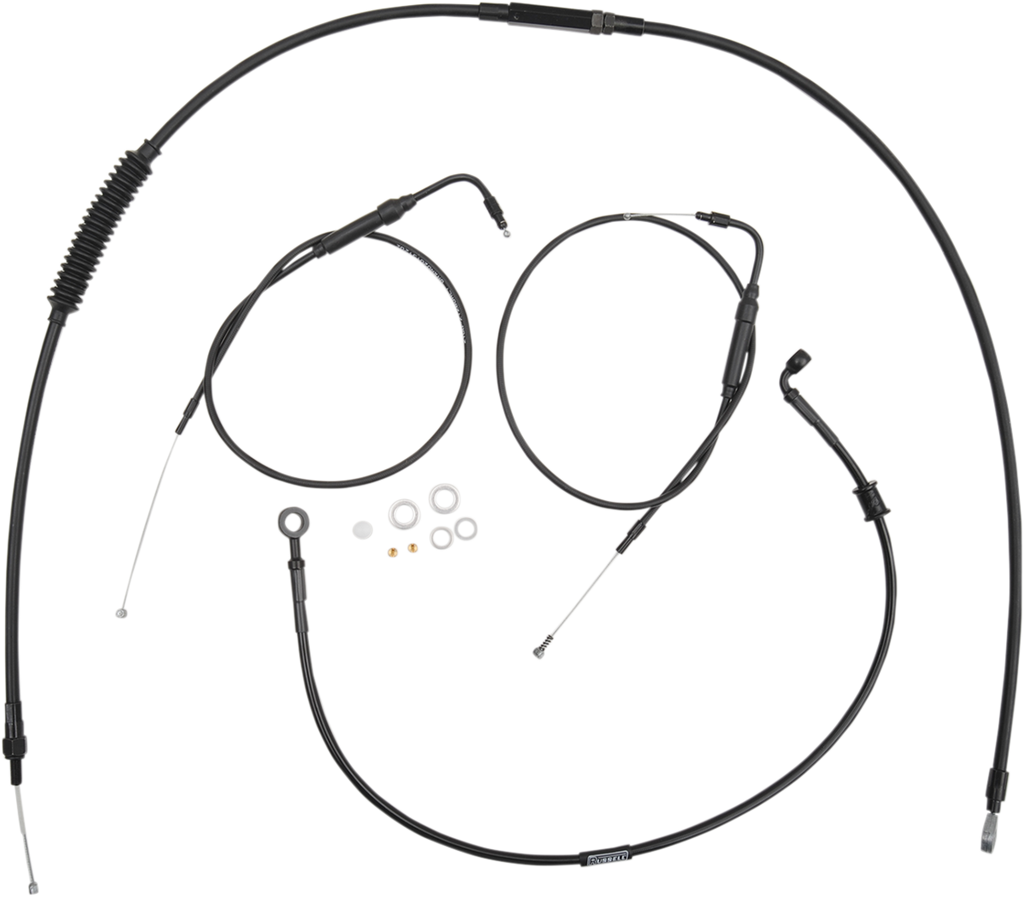 Handlebar Cable and Brake Line Kit for Clubman Handlebars - '07-'22 XL