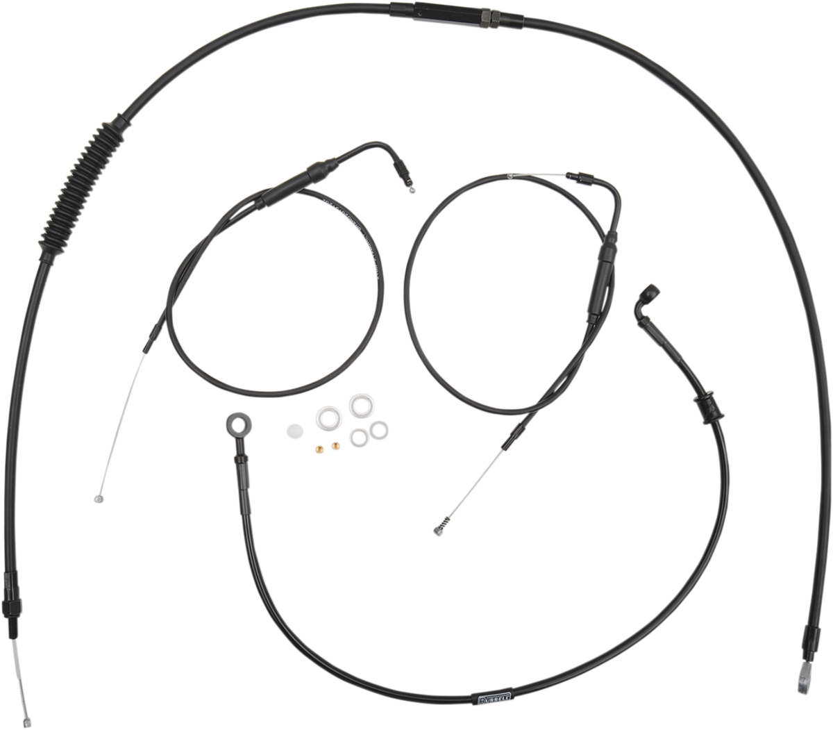Handlebar Cable and Brake Line Kit for Clubman Handlebars - '07-'22 XL