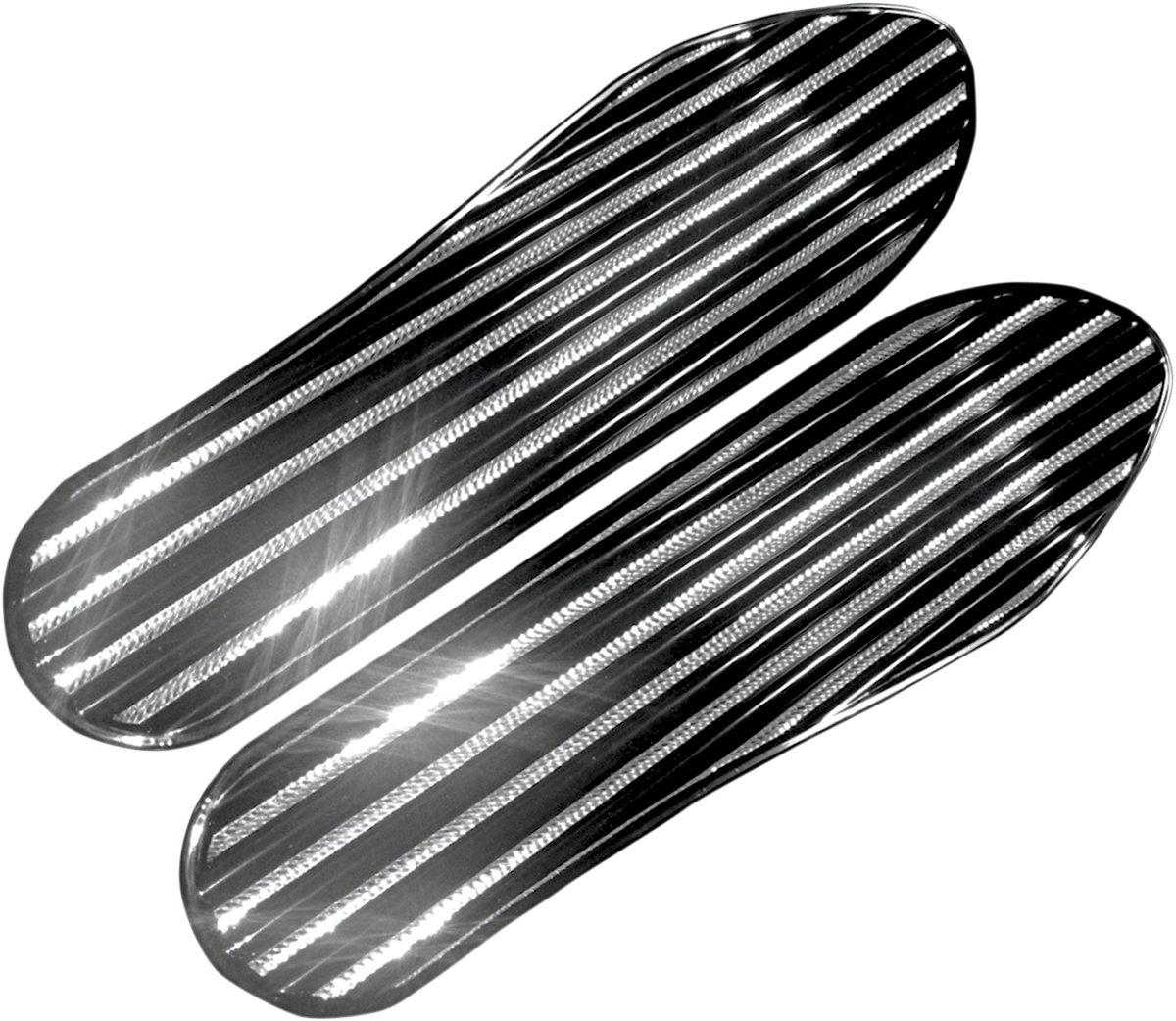 Floorboards - Dimpled - Chrome