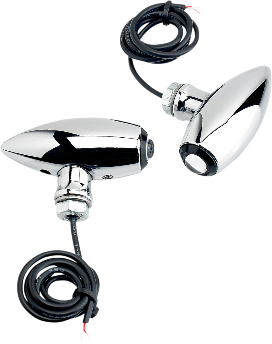 Center-Mount Astro LED Lights - Black/Amber
