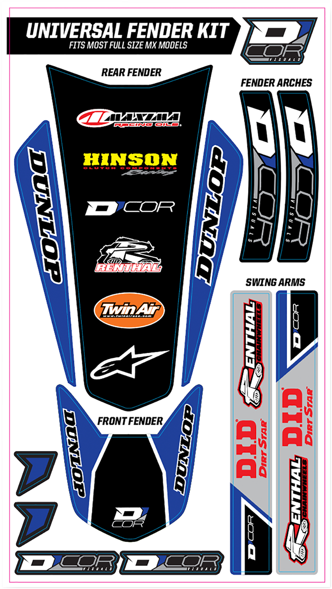 Universal Trim Kit - Green