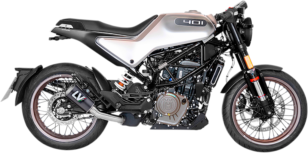 LV-10 Slip-On Muffler - Carbon Fiber