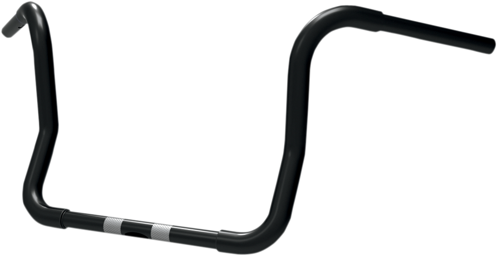 1-1/4" Fat Ape Hanger Handlebar - 12" - TBW - Black