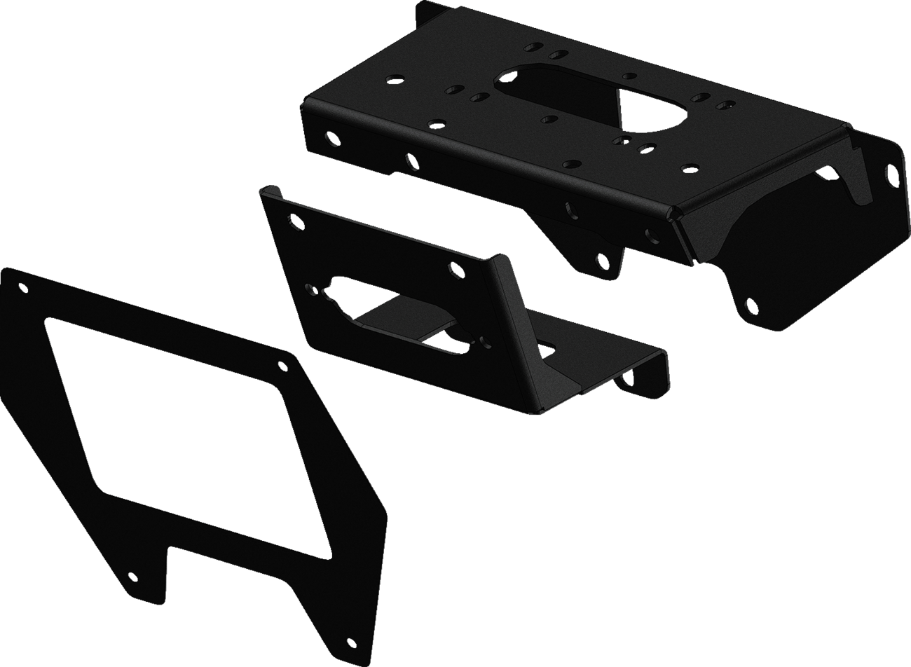 Winch Mount - Polaris RZR