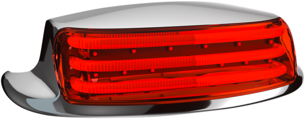 Fender Tip Light - LED - Smoke Lens - Chrome