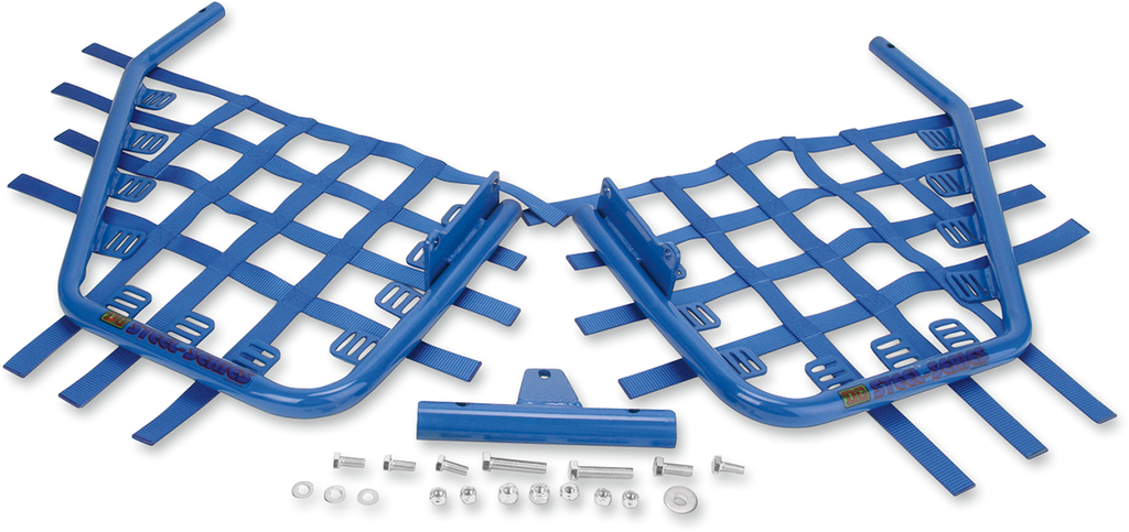 Nerf Bars - TRX250EX - Silver/Red