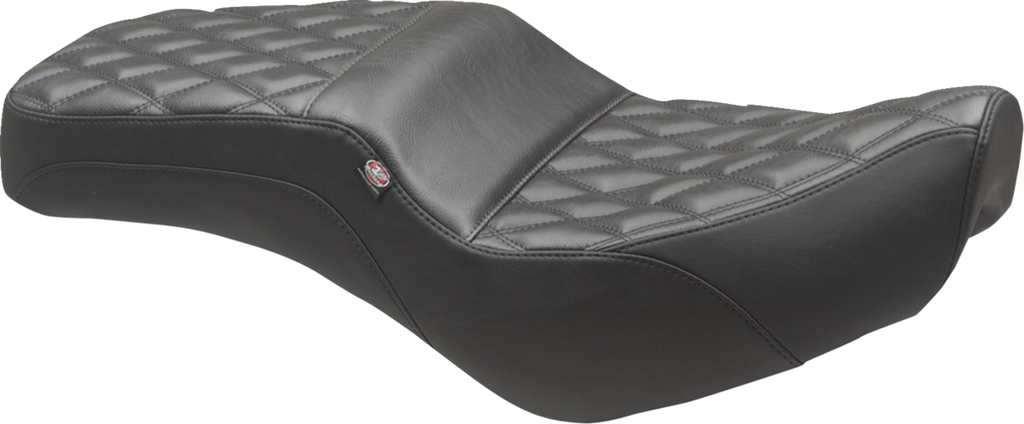Squareback Seat - Black - Double Diamond - Rebel 300/500 '17-'23