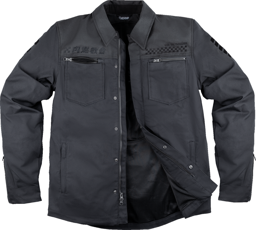 Upstate Canvas National Jacket - Black - Small