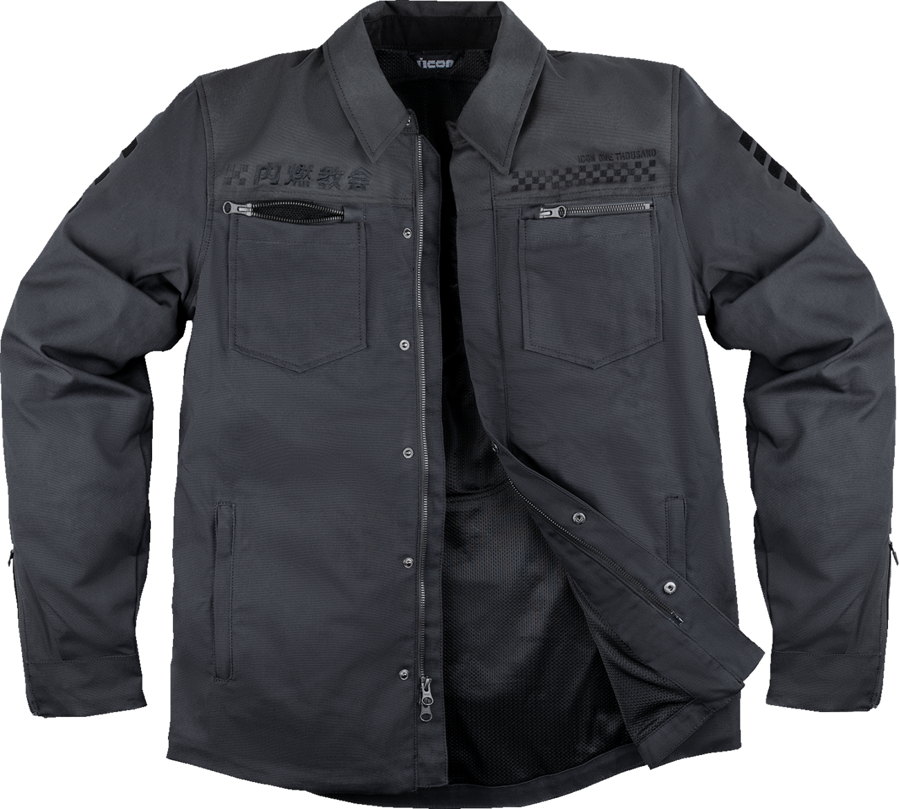 Upstate Canvas National Jacket - Black - Small