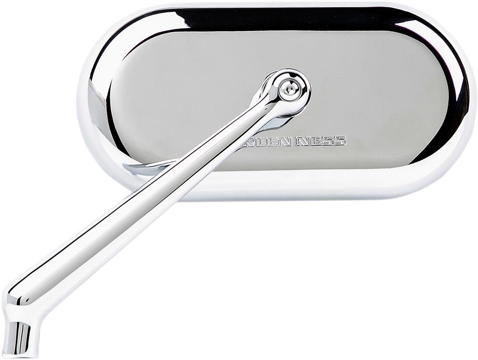 Mirror - Side View - Oval - Red - Left