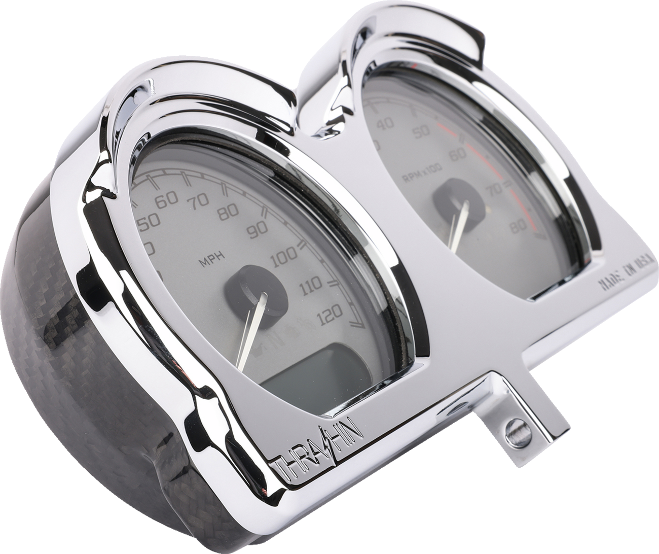 Gauge Relocation Kit - Chrome