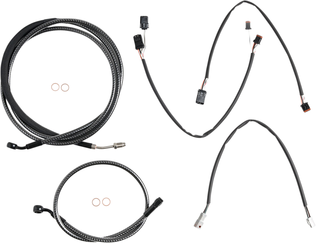 KARBONFIBR Designer Handlebar Installation Kit - 12"-14" - '21-'23 FLHRXS