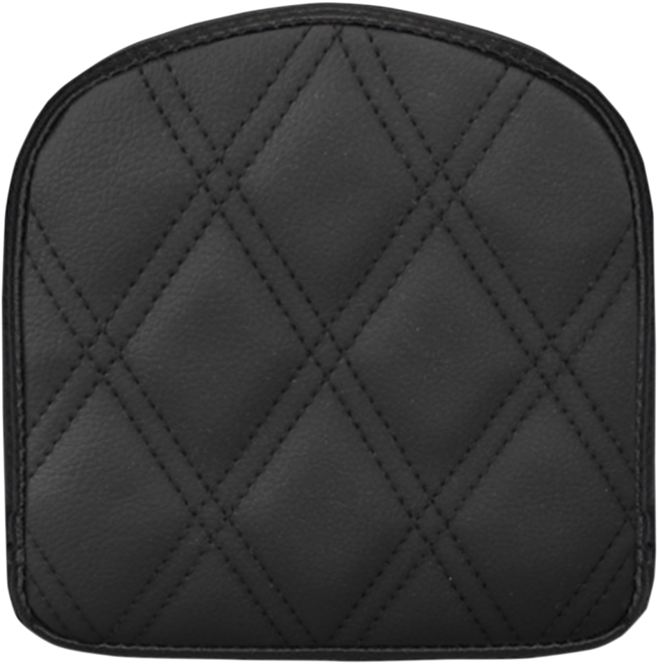 Sissy Bar Pad - Lattice Stitched - Black - FL '97-'23