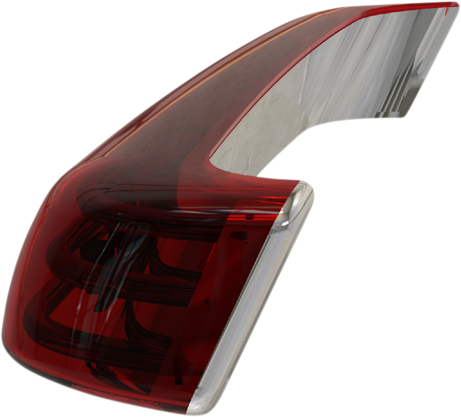 Saddlebag Lights - Black/Red