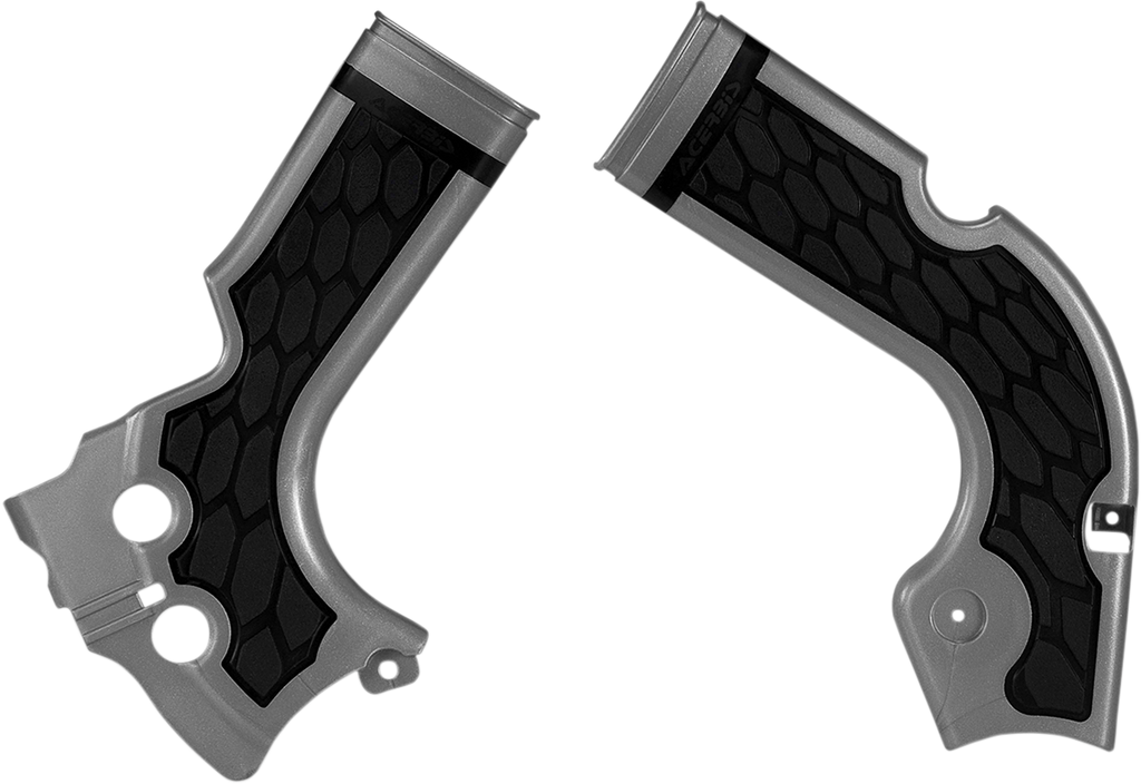 X-Grip Frame Guards - Red/Black - CRF 250R/450R