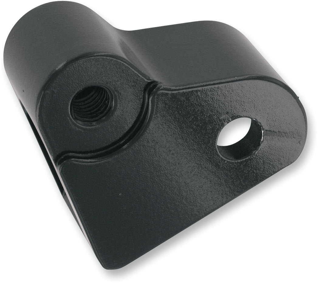 Shock Lowering Bracket Kit - Rear - Lowers 1.00" - Black - FL