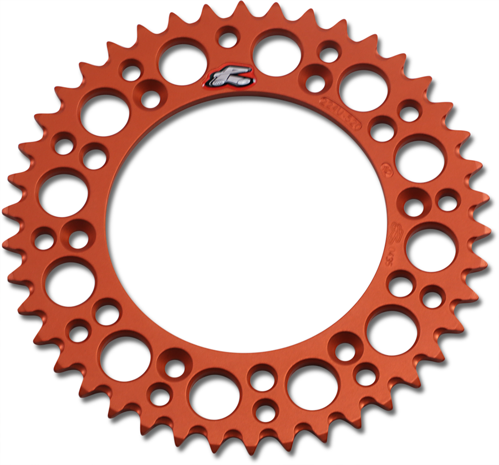 Rear Sprocket - Aluminum - 50 Tooth - Red - Honda