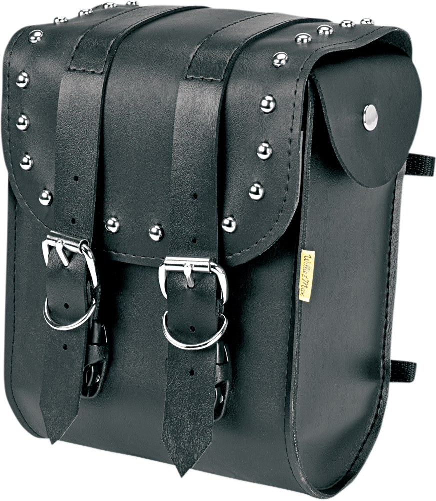 Ranger Sissy Bar Bag - Studded - Black