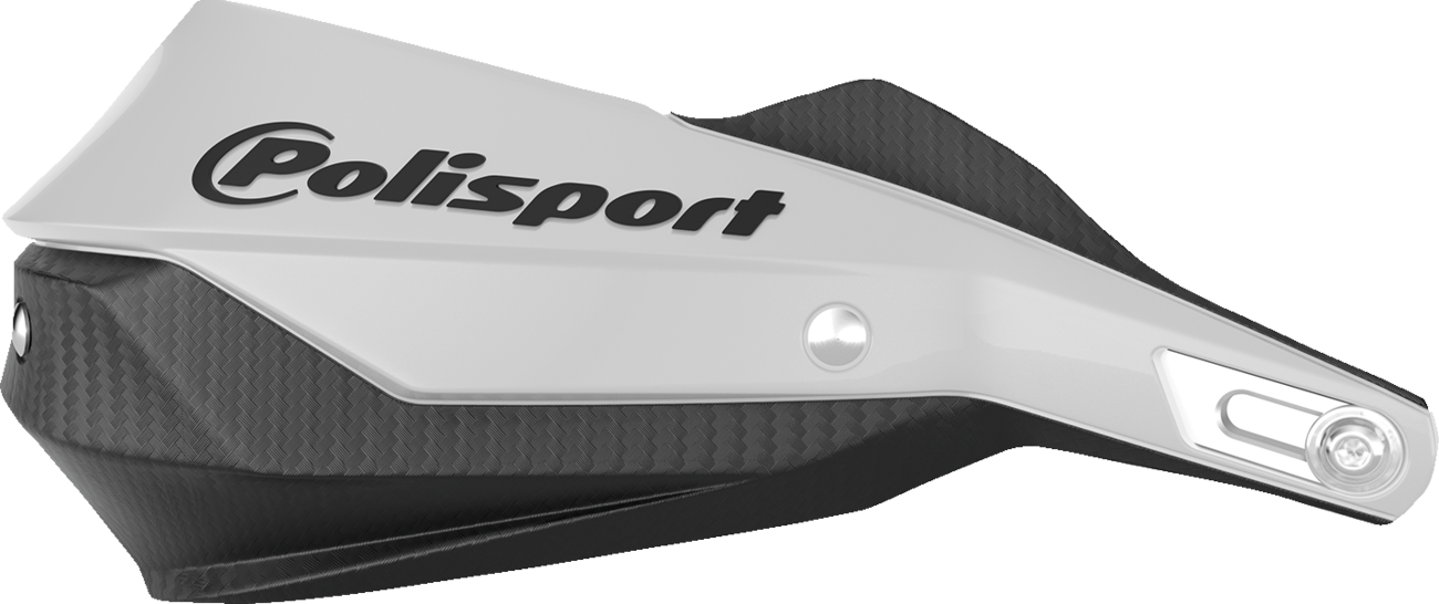 Trail Blazer Handguards - White/Black