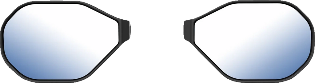 Tough-Mirror™ - Side View - Oval - Black - Left/Right