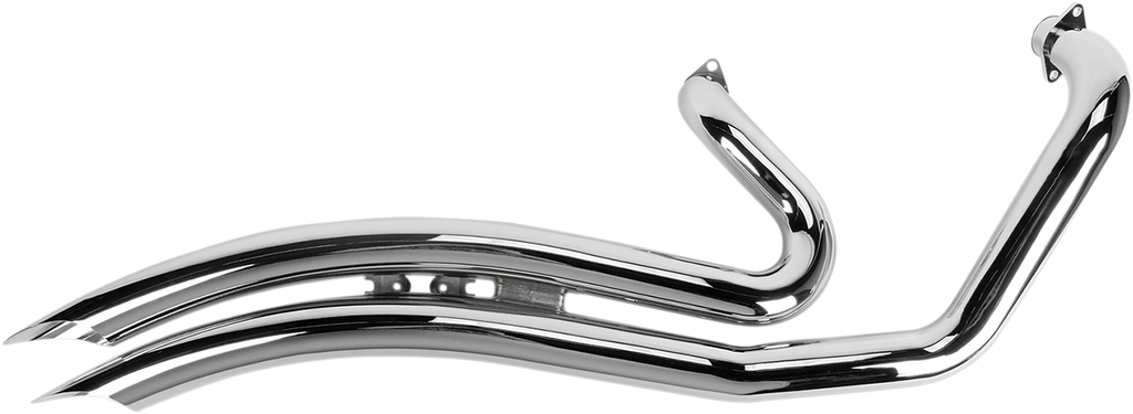 Speedster Swept Exhaust - Black - Stryker 1300