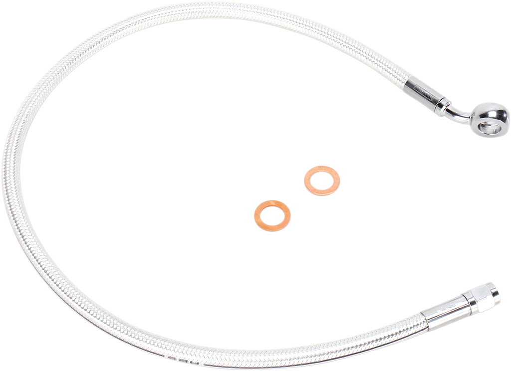 Brake Line - 7/16-35° - 28" - Black Pearl