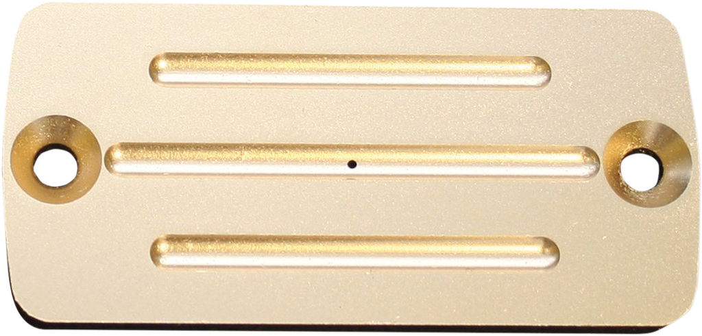 Master Cylinder Cover with Milled Lines - Black