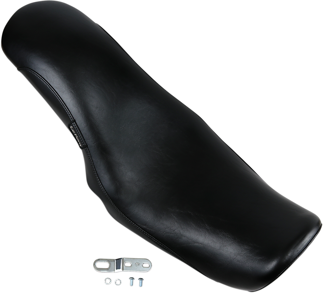 King Cobra 2-Up Seat - Black - Softail '00-'17